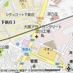 大阪アサノコンクリート株式会社周辺の地図