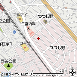 兵庫県加古川市平岡町つつじ野1-178周辺の地図