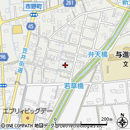 静岡県浜松市中央区市野町1504周辺の地図