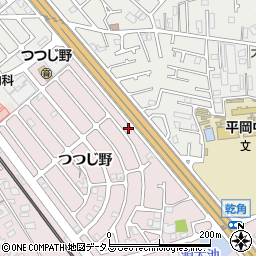 兵庫県加古川市平岡町つつじ野1-74周辺の地図