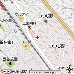 兵庫県加古川市平岡町つつじ野1-189周辺の地図