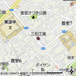 三和工業周辺の地図