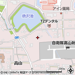 愛知県豊橋市飯村町高山170周辺の地図