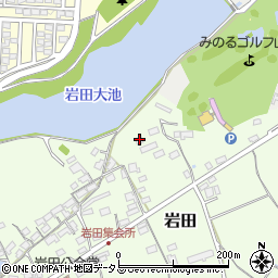 岡山県赤磐市岩田267周辺の地図