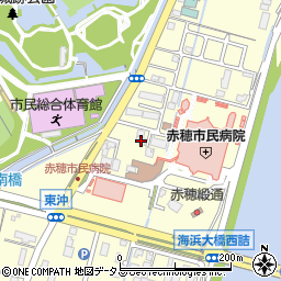 兵庫県赤穂市中広1077周辺の地図