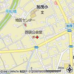 静岡県菊川市加茂5205周辺の地図
