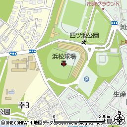 浜松球場周辺の地図