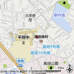 兵庫県加古川市平岡町新在家1793周辺の地図