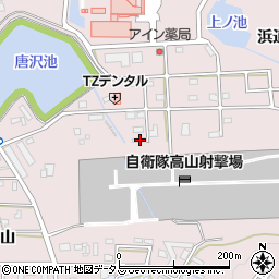 愛知県豊橋市飯村町高山164周辺の地図
