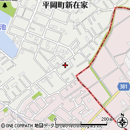 兵庫県加古川市平岡町新在家1984-17周辺の地図