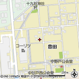 静岡県磐田市豊田637周辺の地図