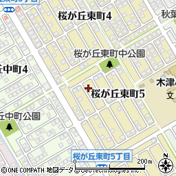 兵庫県神戸市西区桜が丘東町5丁目4-11周辺の地図