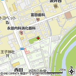 川井南公園周辺の地図