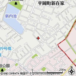 兵庫県加古川市平岡町新在家1952-34周辺の地図