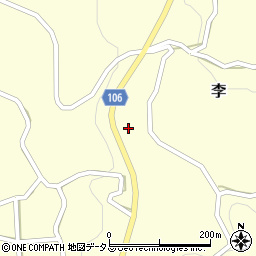 広島県神石郡神石高原町李183周辺の地図