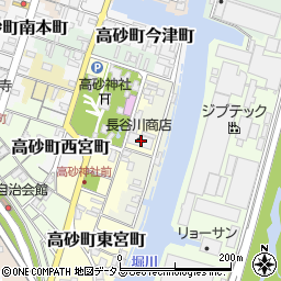 兵庫県高砂市高砂町東宮町115周辺の地図