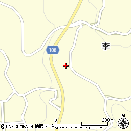 広島県神石郡神石高原町李33周辺の地図