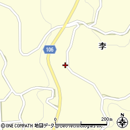 広島県神石郡神石高原町李171周辺の地図