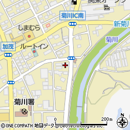 静岡県菊川市加茂5758周辺の地図