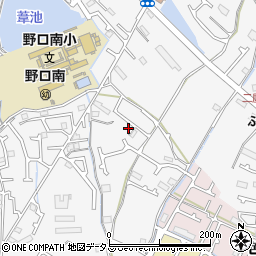 兵庫県加古川市野口町古大内120-11周辺の地図