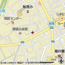 静岡県菊川市加茂5174周辺の地図