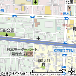 松井荘周辺の地図