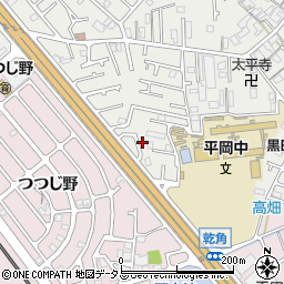 兵庫県加古川市平岡町新在家1732-13周辺の地図