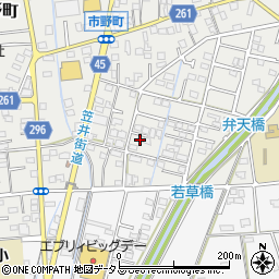 静岡県浜松市中央区市野町1503周辺の地図