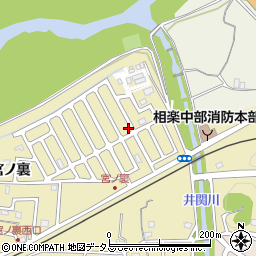 京都府木津川市木津宮ノ裏36-51周辺の地図