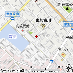 兵庫県加古川市平岡町新在家179周辺の地図