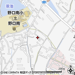 兵庫県加古川市野口町古大内120-12周辺の地図