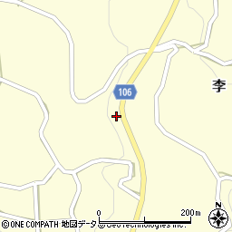 広島県神石郡神石高原町李186周辺の地図