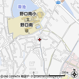 兵庫県加古川市野口町古大内242周辺の地図