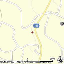 広島県神石郡神石高原町李206周辺の地図
