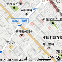 兵庫県加古川市平岡町新在家2丁目269周辺の地図