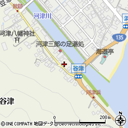 河津釣具店周辺の地図