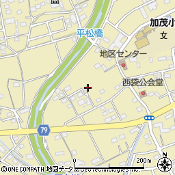 静岡県菊川市加茂1694周辺の地図