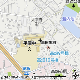 兵庫県加古川市平岡町新在家1798-1周辺の地図