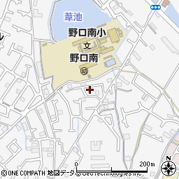兵庫県加古川市野口町古大内207周辺の地図