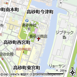 兵庫県高砂市高砂町東宮町115-4周辺の地図