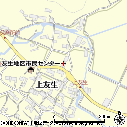 ＪＡいがふるさと上野南友生周辺の地図