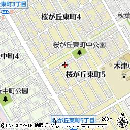 兵庫県神戸市西区桜が丘東町5丁目4-1周辺の地図