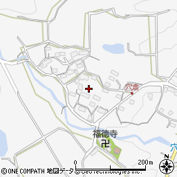 三重県津市美里町穴倉周辺の地図
