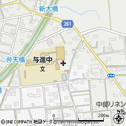 静岡県浜松市中央区市野町1403周辺の地図