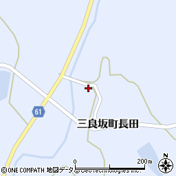 広島県三次市三良坂町長田861周辺の地図