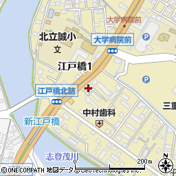 ねこ屋 江戸橋店周辺の地図