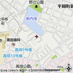 兵庫県加古川市平岡町新在家1930-14周辺の地図
