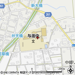 静岡県浜松市中央区市野町1405周辺の地図