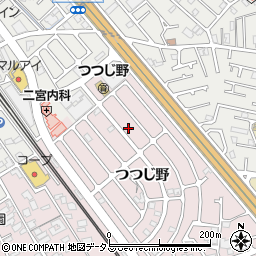 兵庫県加古川市平岡町つつじ野1-127周辺の地図