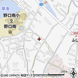 兵庫県加古川市野口町古大内119周辺の地図